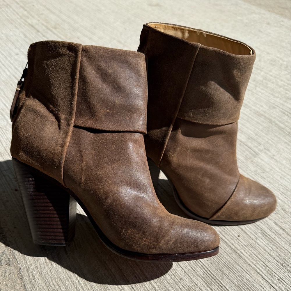 Rag & Bone New York Suede Booties